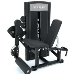 Machine leg curl leg extension à charge guidée Force USA Ridge Series F-R-LELC - Siège et coussin pour les jambes réglables