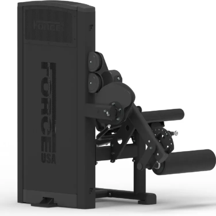 Machine leg curl leg extension à charge guidée Force USA Ridge Series F-R-LELC - Siège et coussin pour les jambes réglables