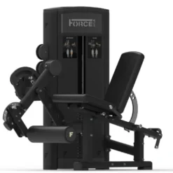 Machine leg curl leg extension à charge guidée Force USA Ridge Series F-R-LELC - Siège et coussin pour les jambes réglables