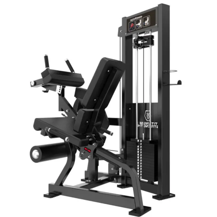 Machine Leg Extension Dual Leg Curl Assis Élite RX – Station de musculation professionnelle jambes Titanium Strength ELRX-S33