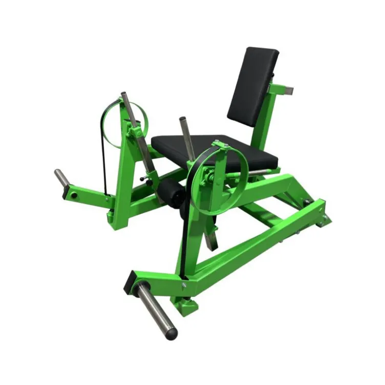 Machine Leg extension professionnelle à charge libre pour entraînement des quadriceps - Disques olympiques