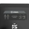 Machine à élévations latérales pour les épaules avec charge guidée 125 kg - Titanium Strength Black Series RX BSRX-S26