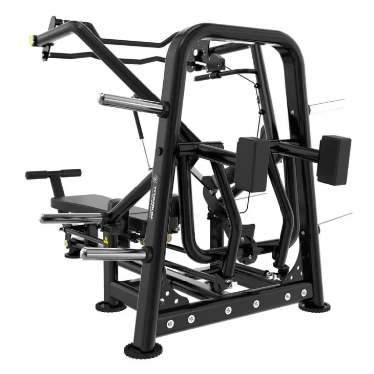 Machine multiposition à trajectoire semi-circulaire pour exercices de poussée horizontale - Titanium Genesis Series GS-PL78