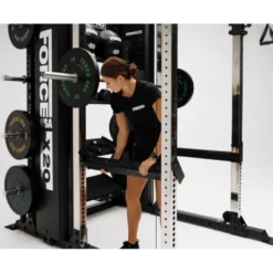 Machine Multi Trainer rack à squat avec pile de poids de 260 kg -Machine X20 Pro Force USA