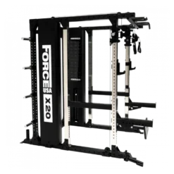 Machine Multi Trainer rack à squat avec pile de poids de 260 kg -Machine X20 Pro Force USA