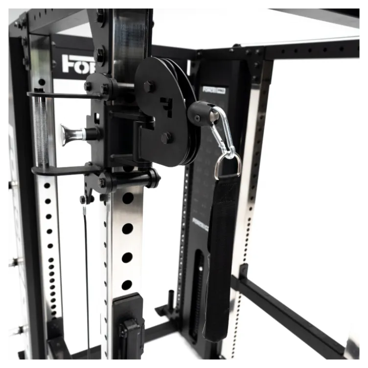 Machine Multi Trainer rack à squat avec pile de poids de 260 kg -Machine X20 Pro Force USA