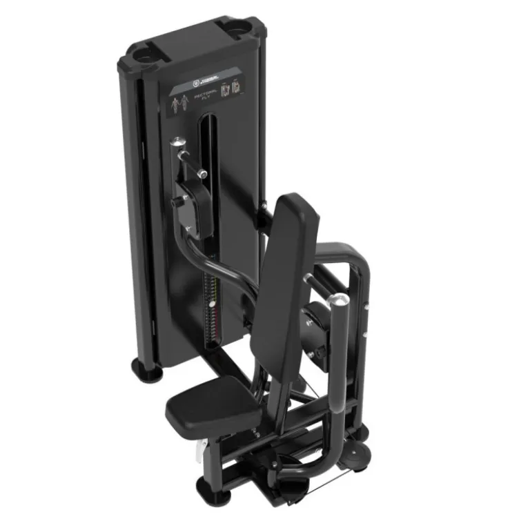 Machine à ouvertures pectorales à charge guidée 125 kg Titanium Strength Black Series RX