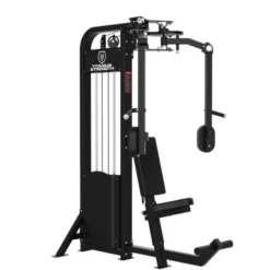 Machine Pec Fly à colonne de poids pour exercice du butterfly - Renforcement pro des pectoraux - Titanium Strength EL-S21