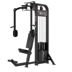 Machine Pec Fly à colonne de poids pour exercice du butterfly - Renforcement pro des pectoraux - Titanium Strength EL-S21