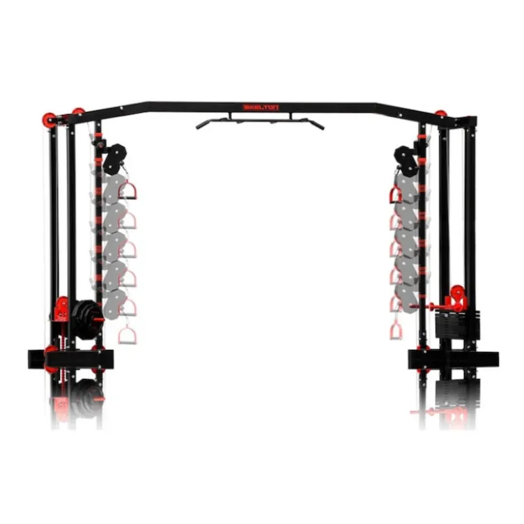 Machine poulie vis à vis charge guidée et libre 250 kg