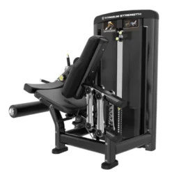 Machine professionnelle Genesis leg extension à charge guidée 140 kg pour l'entraînement des jambes - Titanium Strength GS-S18