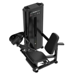 Machine professionnelle Leg Extension à charge guidée 125 kg pour quadriceps BSRX-S18 - Titanium Strength Black Series RX