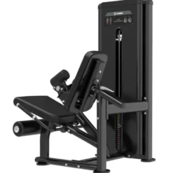 Machine professionnelle Leg Extension à charge guidée 125 kg pour quadriceps BSRX-S18 - Titanium Strength Black Series RX