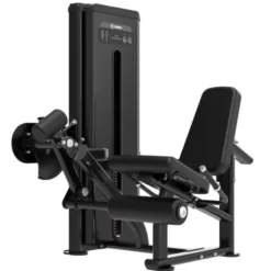 Machine professionnelle Leg Extension à charge guidée 125 kg pour quadriceps BSRX-S18 - Titanium Strength Black Series RX
