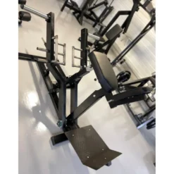 Machine T-Bar Row professionnelle à charge libre pour entraînement des dorsaux - disques poids olympiques