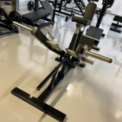 Machine T-Bar Row professionnelle à charge libre pour entraînement des dorsaux - disques poids olympiques