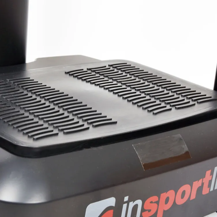 Machine à vibrations verticales avec surface antidérapante pour récupération musculaire - Ecran de contrôle