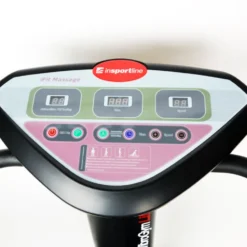 Machine à vibrations verticales avec surface antidérapante pour récupération musculaire - Ecran de contrôle