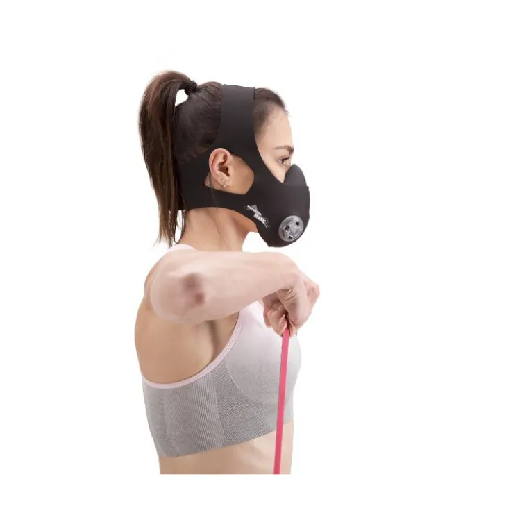 Masque d'entraînement à haute altitude pour trainings de sport - Sangles en néoprène
