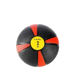 Médecine Ball en caoutchouc épais et résistant de 2 à 10 kg pour séance de cross-fit et préparation Hyrox