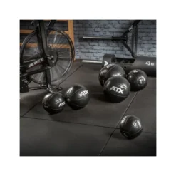 Medecine ball classique ATX en cuir synthétique de 3 à 10 kg pour Hyrox et exercices de cross-training