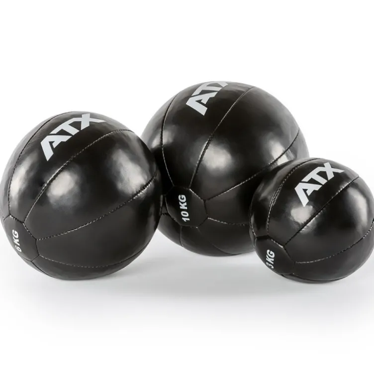 Medecine ball classique ATX en cuir synthétique de 3 à 10 kg pour Hyrox et exercices de cross-training