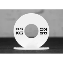 Mini disques de poids en 50 mm en caoutchouc 0,5 à 2,5 kg