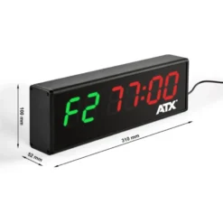 Minuteur programmable ATX pour entraînement de cross-training et Hyrox- Studio de Fitness et salle de musculation