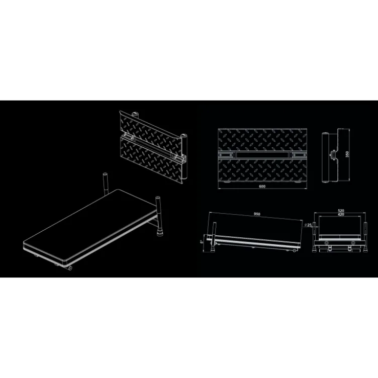 Module compact leg press vertical compatible avec multipresse ATX