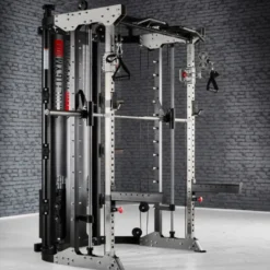 Multigym ATX GMX2000 - Smith machine ultra-fonctionnelle avec double colonne de poids 90 kg