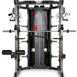 Multigym ATX GMX2000 - Smith machine ultra-fonctionnelle avec double colonne de poids 90 kg
