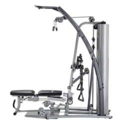 Multi gym de musculation compacte et pliable avec banc réglable pour salle de fitness à domicile