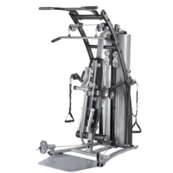 Multi gym de musculation compacte et pliable avec banc réglable pour salle de fitness à domicile