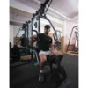 Multi-gym de musculation pour entraînements complets en homegym - Charge guidée de 95 kg - MG1 Titanium Strength