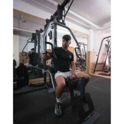Multi-gym de musculation pour entraînements complets en homegym - Charge guidée de 95 kg - MG1 Titanium Strength