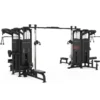 Multi-gym station avec 8 colonnes de poids - Multi-jungle station de musculation Titanium Strength Black Séries BS-CS08