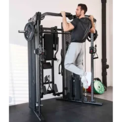 Multi-gym station pour home gym de musculation avec postes d'entraînement multiples et set d'accessoires - AUTARK 10.0