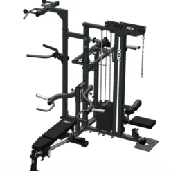 Multiplex ATX - Station multi-postes 5 en 1 ultra-complète pour musculation en homegym
