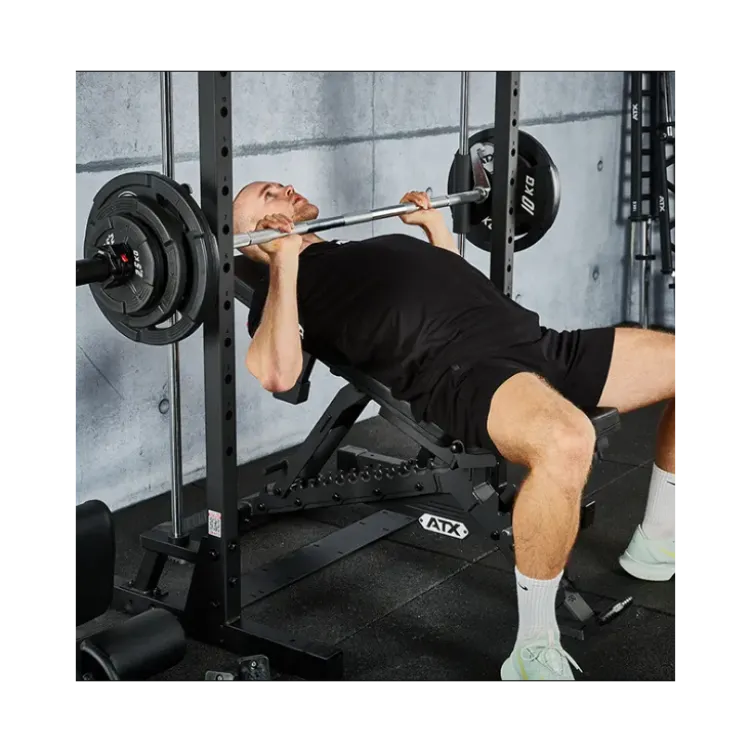Multipress ATX série 500 - Smith machine avec barre guidée à charge libre - Hauteur 198 cm
