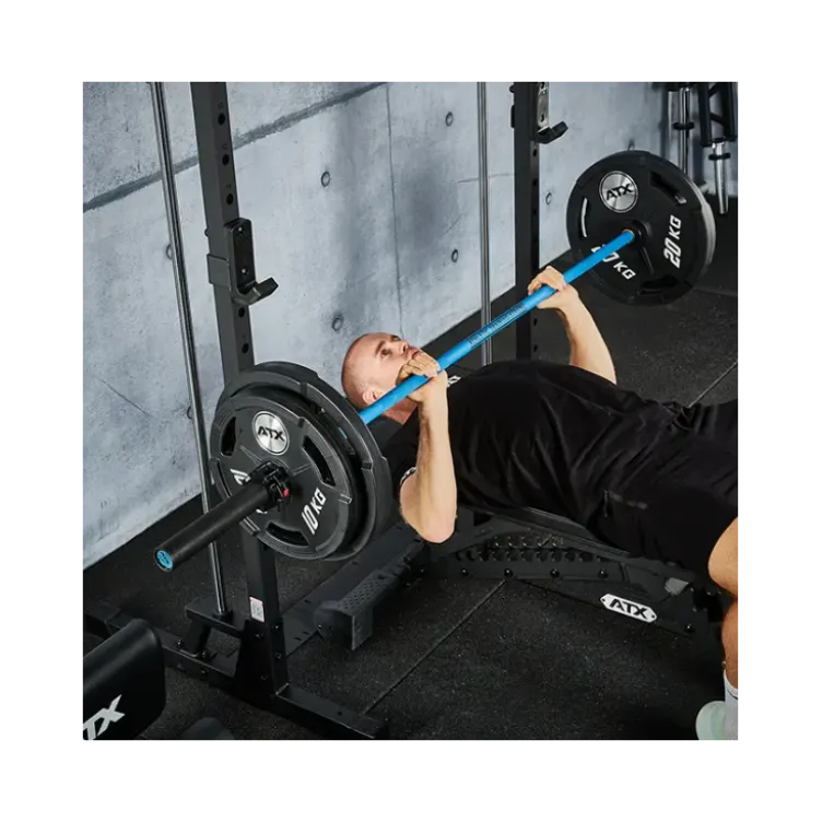 Multipress ATX série 500 - Smith machine avec barre guidée à charge libre - Hauteur 198 cm
