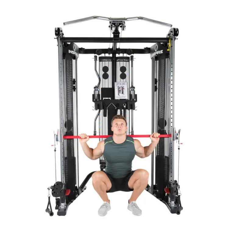 Multi-presse station avec système double poulie pour entraînement en home gym - FT2