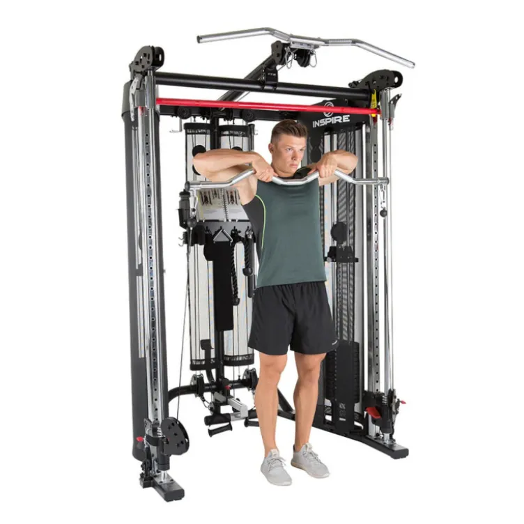 Multi-presse station avec système double poulie pour entraînement en home gym - FT2