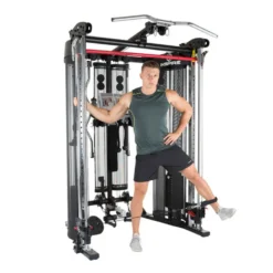 Multi-presse station avec système double poulie pour entraînement en home gym - FT2