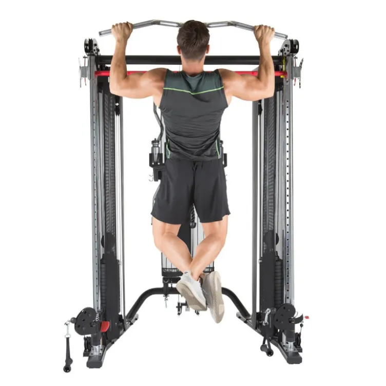 Multi-presse station avec système double poulie pour entraînement en home gym - FT2