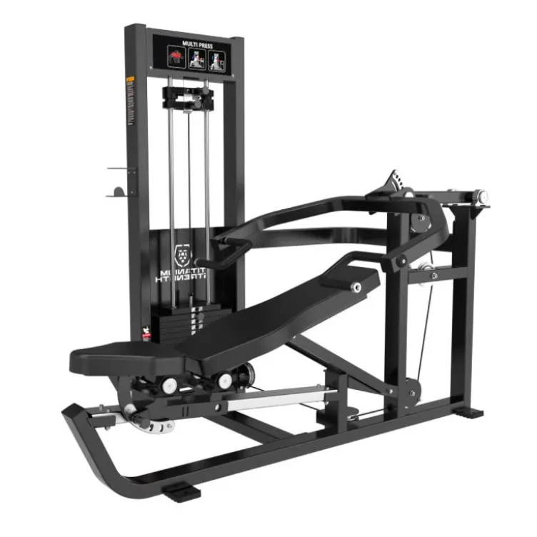 Multipress 3 Fonctions Élite RX Titanium Strength – Station pour exercices de développé couché incliné et militaire ELRX-S5