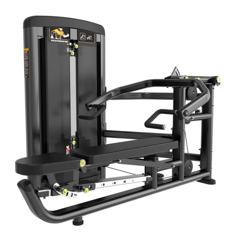 Multipress professionnelle 3 en 1 Titanium pour salle de musculation pro - Appareil à charge guidée 100 kg Genesis Séries GS-S5