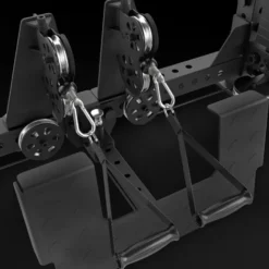 Multi pull rack 2.0 de musculation pour Home Gym Avec 6 points de traction et colonnes de poids 2 x 110 kg - ATX
