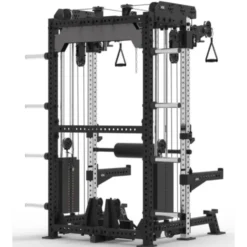 Multi pull rack 2.0 de musculation pour Home Gym Avec 6 points de traction et colonnes de poids 2 x 110 kg - ATX