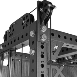 Multi pull rack 2.0 de musculation pour Home Gym Avec 6 points de traction et colonnes de poids 2 x 110 kg - ATX