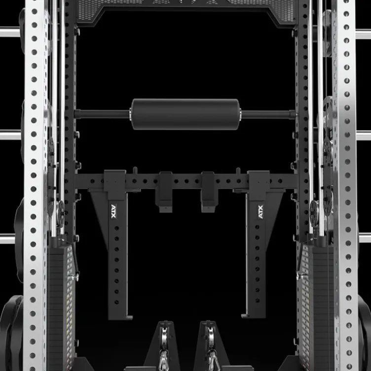 Multi pull rack 2.0 de musculation pour Home Gym Avec 6 points de traction et colonnes de poids 2 x 110 kg - ATX